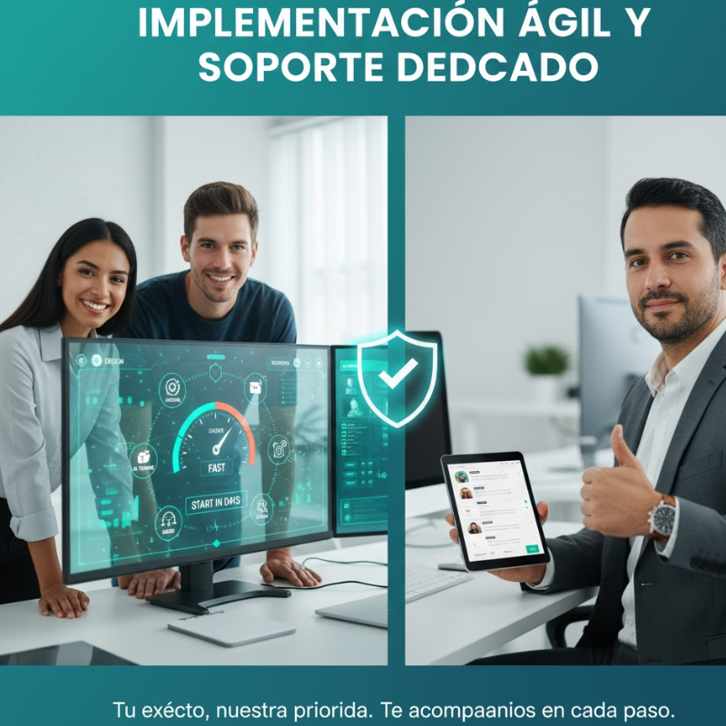 Implementación Ágil y Soporte Dedicado